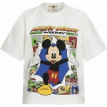 Mickey Mouse Cosmic Vintage T-Shirt White