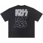 Kiss "Kiss My Ass" Vintage T-Shirt Black - Image 3