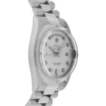 Rolex Day-Date 18k White Gold 36 mm - Image 3