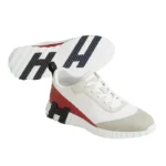 Hermes Bouncing Sneaker Multicolore Blanc