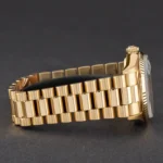 Rolex Day-Date 18k Green Vignette Yellow Gold 36 mm - Image 4
