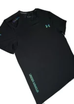 Under Armour Reflective T-Shirt Black - Image 2
