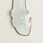 Hermes Oran Sandal White - Image 4