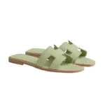 Hermes Oran Sandal Green