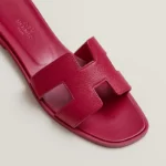 Hermes Oran Sandal Red - Image 2