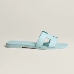 Hermes Oran Sandal Sky Blue - Image 4