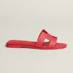 Hermes Oran Sandal Red - Image 2