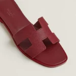 Hermes Oran Sandal Red - Image 4