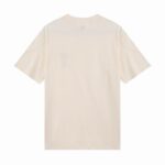 AMI PARIS T-Shirt Small Heart A Light Beige - Image 2