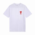 AMI PARIS T-Shirt Small Heart A White