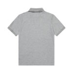 AMI PARIS Polo T-Shirt Grey - Image 2
