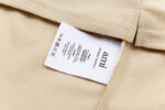 AMI PARIS Polo T-Shirt Beige - Image 4