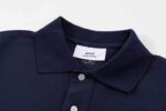 AMI PARIS Polo T-Shirt Black - Image 8