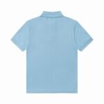 AMI PARIS Polo T-Shirt Sky Blue - Image 2