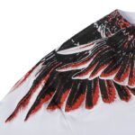 Marcelo Burlon T-Shirt Icon Wings Black/Red - Image 7