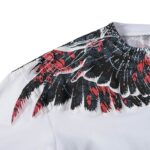 Marcelo Burlon T-Shirt Icon Wings Black/Red - Image 7
