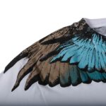 Marcelo Burlon T-Shirt Icon Wings Sky Blue - Image 8
