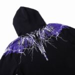 Marcelo Burlon Hoodie Icon Wings Purple Thunder - Image 3