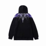 Marcelo Burlon Hoodie Icon Wings Purple Thunder - Image 2