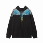 Marcelo Burlon Hoodie Icon Wings Light Blue