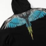 Marcelo Burlon Hoodie Icon Wings Light Blue - Image 4