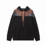 Marcelo Burlon Hoodie Icon Wings Orange