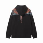 Marcelo Burlon Hoodie Icon Wings Orange - Image 2