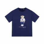 Polo Ralph Lauren CUSTOM SLIM FIT POLO BEAR JERSEY T-SHIRT - T-shirt print Navy Blue