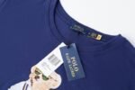 Polo Ralph Lauren CUSTOM SLIM FIT POLO BEAR JERSEY T-SHIRT - T-shirt print Navy Blue - Image 4