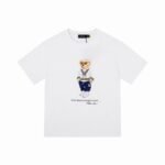 Polo Ralph Lauren CUSTOM SLIM FIT POLO BEAR JERSEY T-SHIRT - T-shirt print White