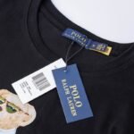 Polo Ralph Lauren CUSTOM SLIM FIT POLO BEAR JERSEY T-SHIRT - T-shirt print Black - Image 4