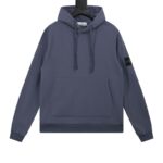 Stone Island Compass Badge Hoodie Grey