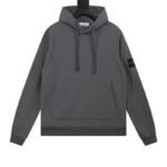 Stone Island Compass Badge Hoodie Grey