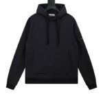 Stone Island Compass Badge Hoodie Black