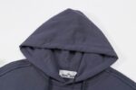 Stone Island Compass Badge Hoodie Grey - Image 5