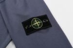 Stone Island Compass Badge Hoodie Grey - Image 6