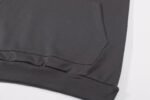 Stone Island Compass Badge Hoodie Grey - Image 4