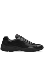 Prada America's Cup Panelled Chunky Sneakers Black