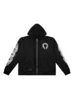 Chrome Hearts Horseshoe Print Hoodie