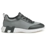 Hermes Bouncing Sneaker Gris Orage Gray - Image 2