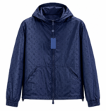 Louis Vuitton Monogram Reversible Windbreaker Blue