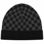 Louis Vuitton Neo Petit Damier Beanie Black ( No box) (1-3) Delivery Days - Image 2