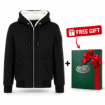 Moose Knuckles Classic Bunny Zip-up Hoodie Black (1-3) Delivery Days