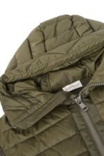 Moncler Maglione Tricot Green Hooded Cardigan - Image 4